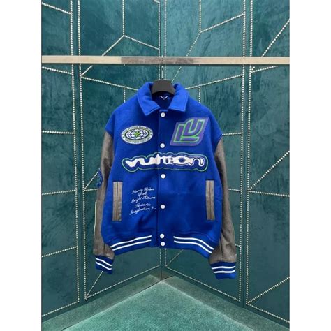 louis vuitton embroidered varsity blouson